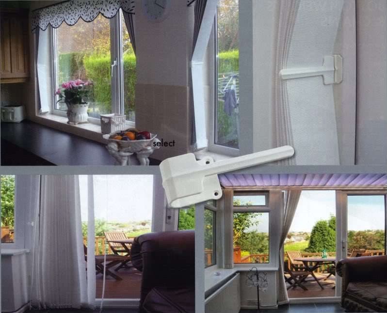 Vertical Blind Slat Holdback Arm Louvretie Hold Back Keeps slats neat